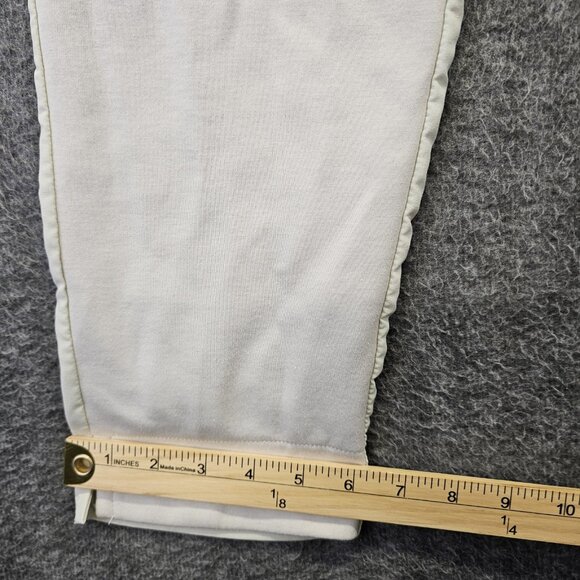 Nike Dri Fit Activewear Pants Mens Size Large Just Do It Bone White Stretch - Picture 10 of 10